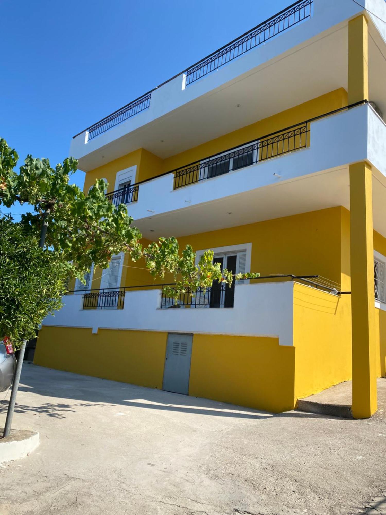 Ferienwohnung Sunset Viewhouse Dhërmi Exterior foto